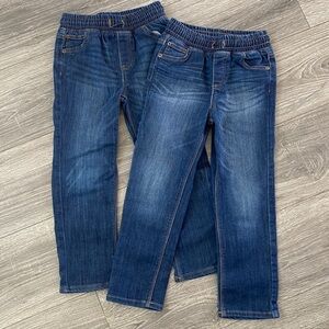 Boys Pull On Denim Pants Bundle